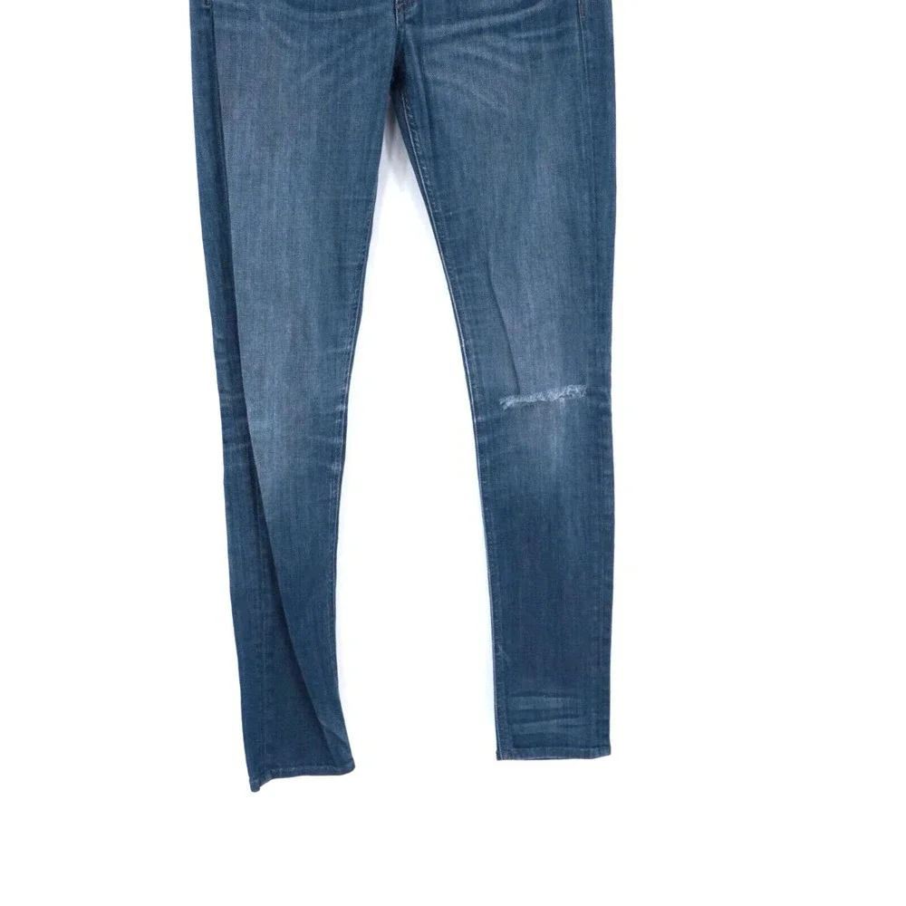 Rag‎ & Bone Women Jeans Sz 27 Blue Skinny Casual Pockets Zipper